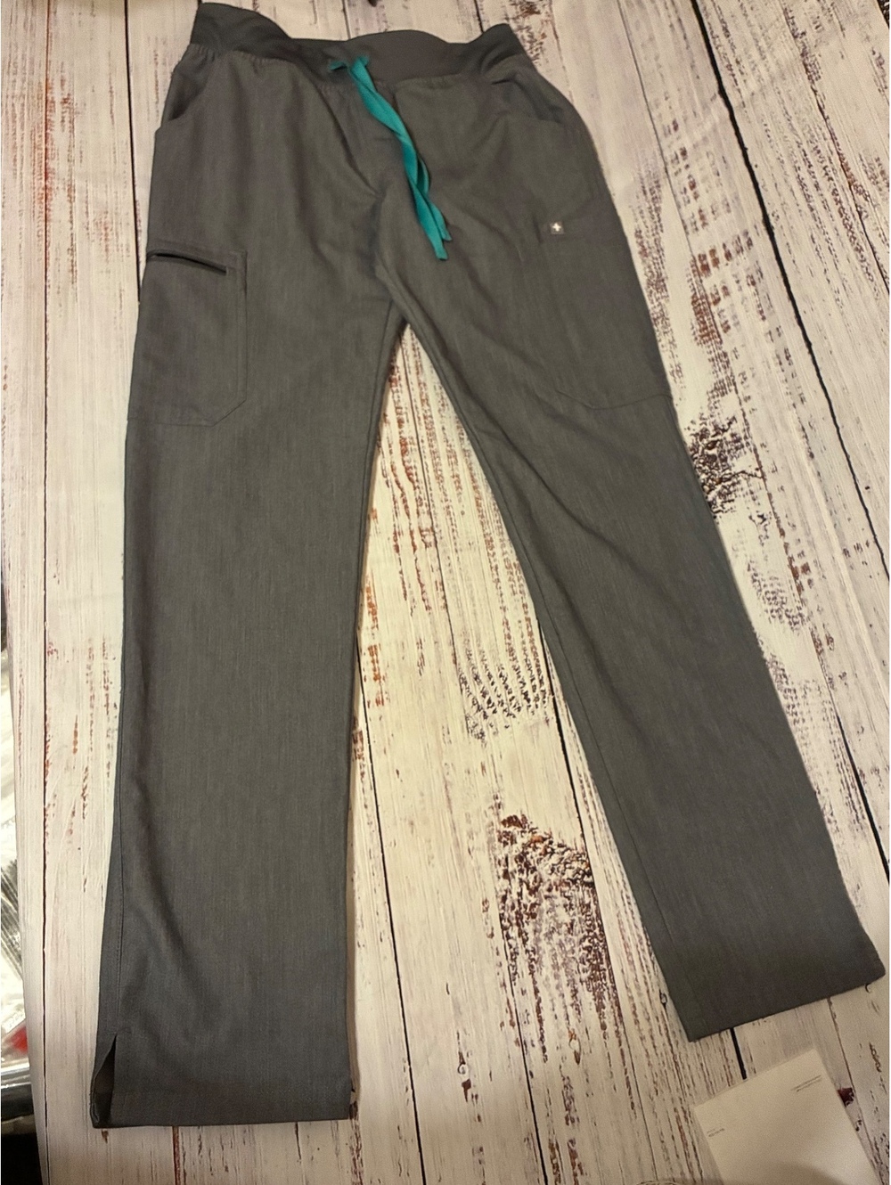 FIGS Technical Collection Gray Scrub Pants Women's XS